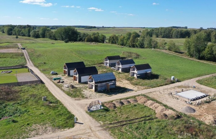 giżycki, Ryn, Prażmowo, Dom w stanie surowym zamkniętym