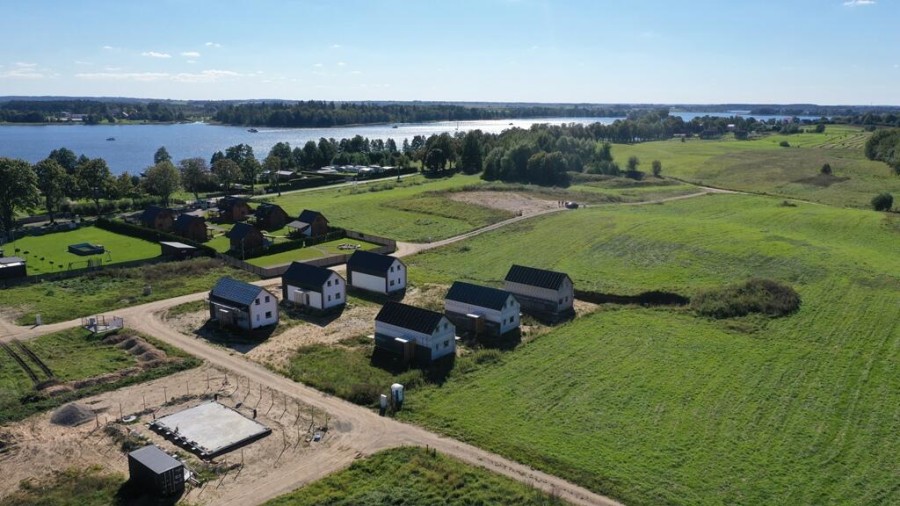 giżycki, Ryn, Prażmowo, Dom w stanie surowym zamkniętym