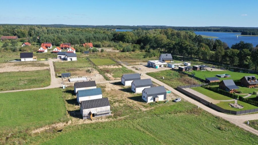 giżycki, Ryn, Prażmowo, Dom w stanie surowym zamkniętym