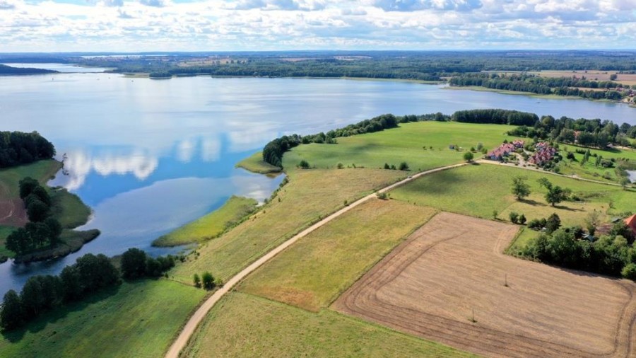 węgorzewski, Węgorzewo, Trygort, Działka bud. 2,1 ha z linią brzegową jeziora Mamry