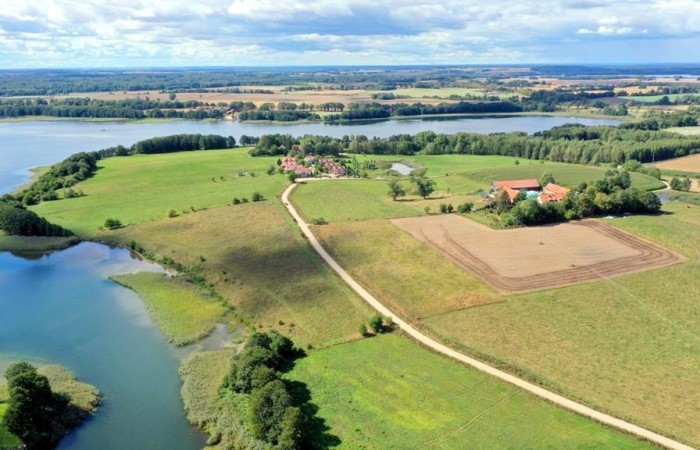 węgorzewski, Węgorzewo, Trygort, Działka bud. 2,1 ha z linią brzegową jeziora Mamry