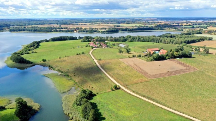 węgorzewski, Węgorzewo, Trygort, Działka bud. 2,1 ha z linią brzegową jeziora Mamry