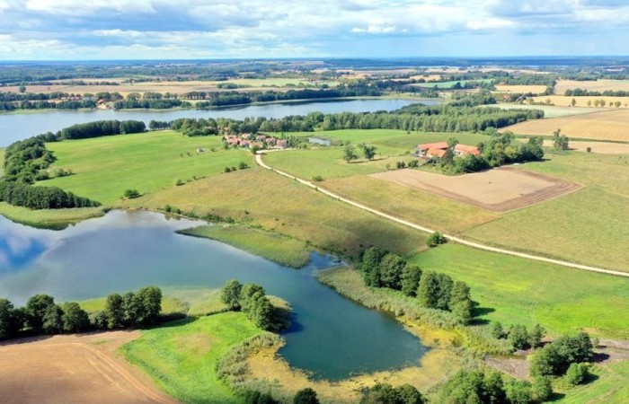 węgorzewski, Węgorzewo, Trygort, Działka bud. 2,1 ha z linią brzegową jeziora Mamry