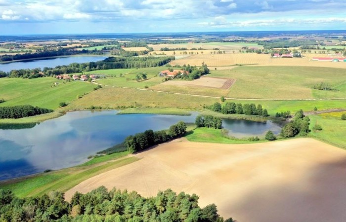 węgorzewski, Węgorzewo, Trygort, Działka bud. 2,1 ha z linią brzegową jeziora Mamry