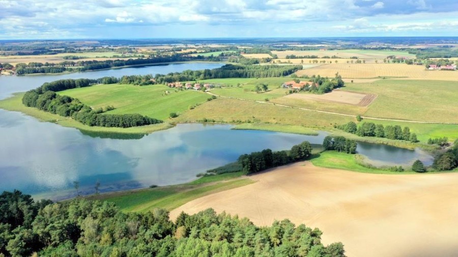 węgorzewski, Węgorzewo, Trygort, Działka bud. 2,1 ha z linią brzegową jeziora Mamry