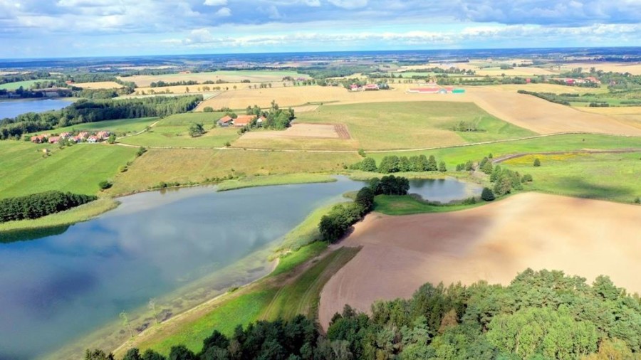 węgorzewski, Węgorzewo, Trygort, Działka bud. 2,1 ha z linią brzegową jeziora Mamry