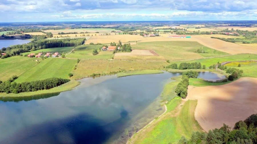 węgorzewski, Węgorzewo, Trygort, Działka bud. 2,1 ha z linią brzegową jeziora Mamry