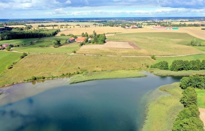 węgorzewski, Węgorzewo, Trygort, Działka bud. 2,1 ha z linią brzegową jeziora Mamry