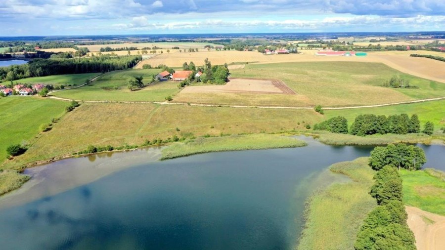 węgorzewski, Węgorzewo, Trygort, Działka bud. 2,1 ha z linią brzegową jeziora Mamry