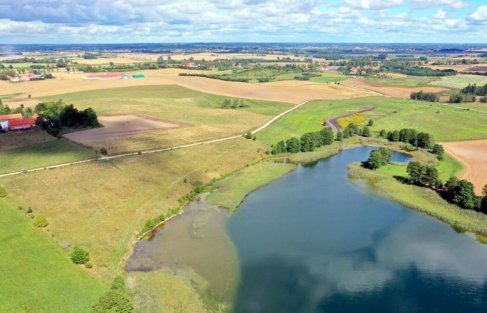 węgorzewski, Węgorzewo, Trygort, Działka bud. 2,1 ha z linią brzegową jeziora Mamry
