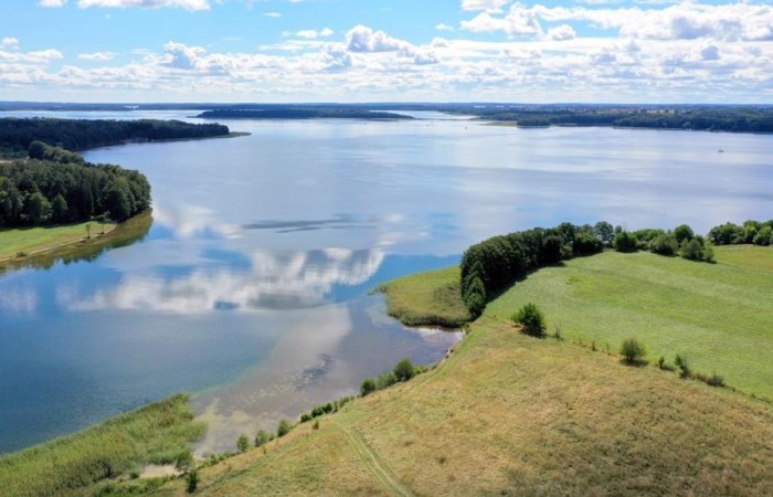 węgorzewski, Węgorzewo, Trygort, Działka bud. 2,1 ha z linią brzegową jeziora Mamry