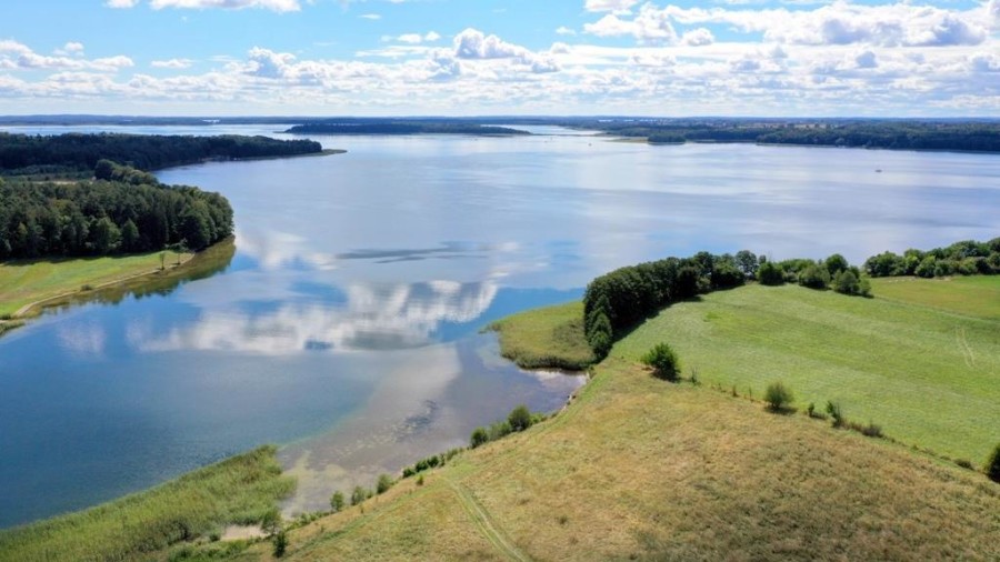 węgorzewski, Węgorzewo, Trygort, Działka bud. 2,1 ha z linią brzegową jeziora Mamry