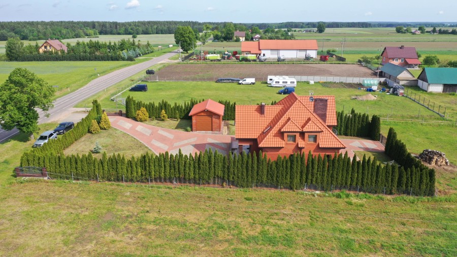 kolneński, Kolno, Czerwone, Urokliwy dom gotowy do zamieszkania