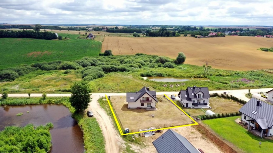 giżycki, Giżycko, Gajewo, Kasztanowa, Nowy Dom jednorodzinny Gajewo ul Kasztanowa