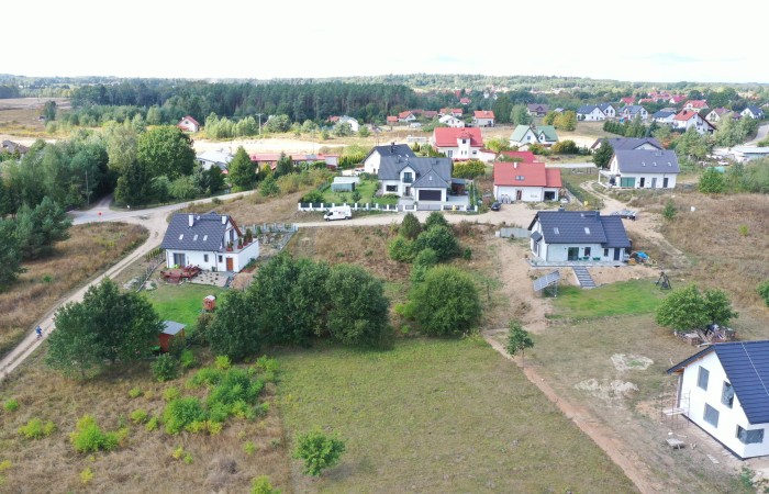 mrągowski, Mrągowo, Marcinkowo, Działka Marcinkowo, kompleks domów jednorodzinnych