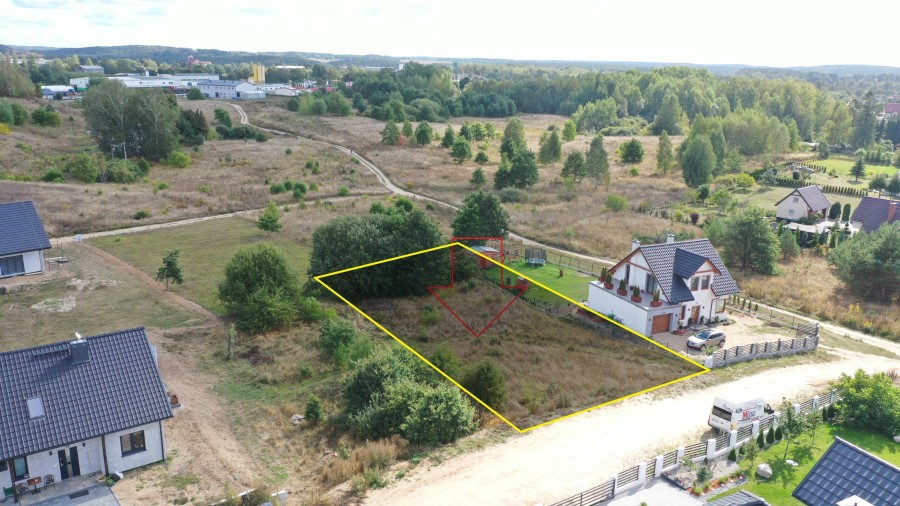 mrągowski, Mrągowo, Marcinkowo, Działka Marcinkowo, kompleks domów jednorodzinnych