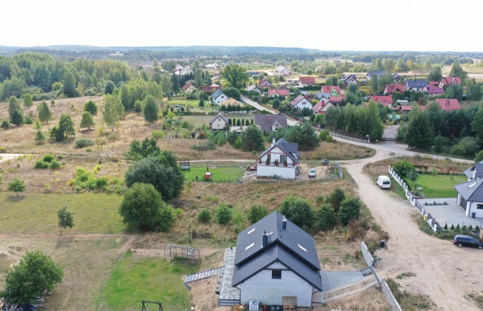 mrągowski, Mrągowo, Marcinkowo, Działka Marcinkowo, kompleks domów jednorodzinnych