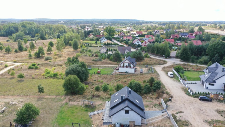 mrągowski, Mrągowo, Marcinkowo, Działka Marcinkowo, kompleks domów jednorodzinnych