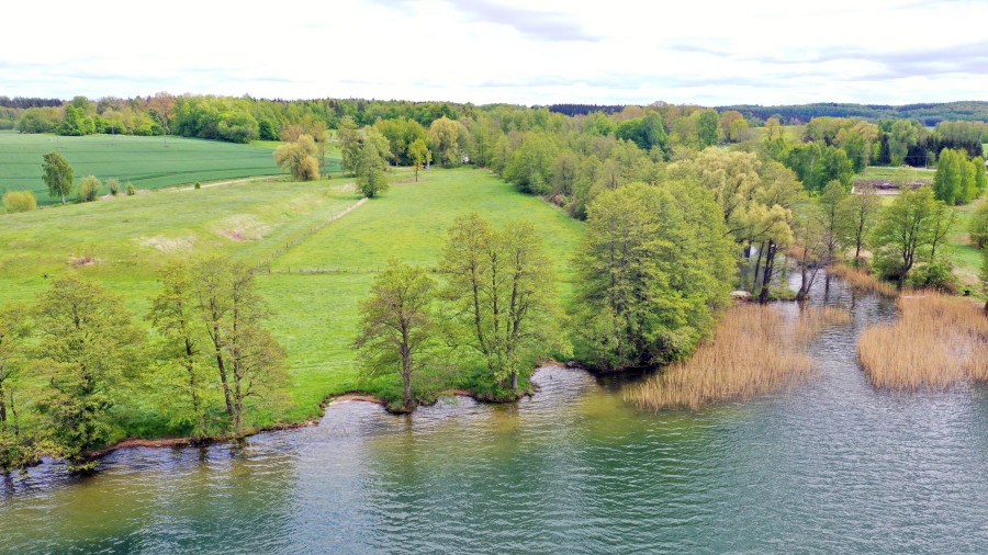 kętrzyński, Srokowo, Kaczory, Kompleks pięknych działek nad Jeziorem Rydzówka.