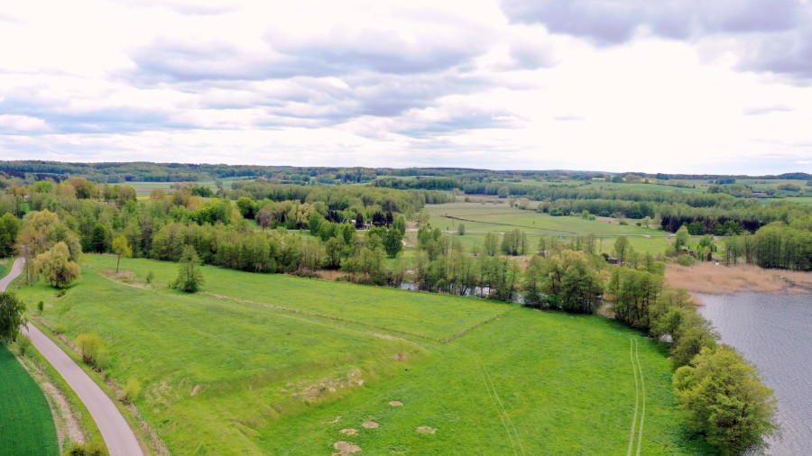 kętrzyński, Srokowo, Kaczory, Kompleks pięknych działek nad Jeziorem Rydzówka.