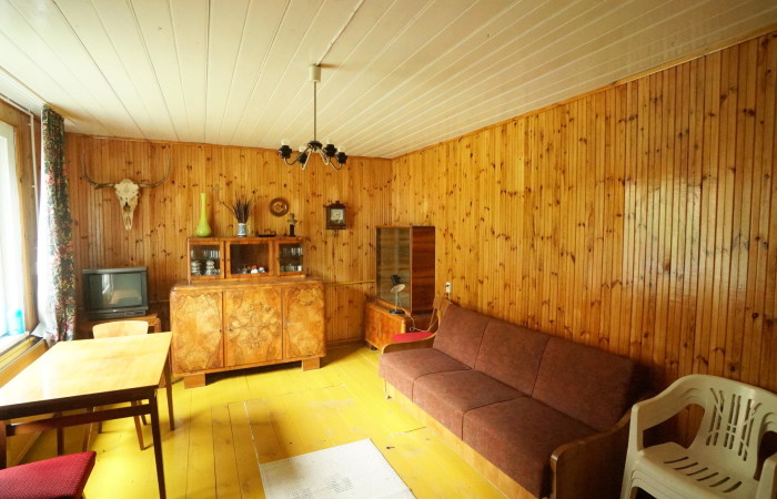 łomżyński, Zbójna, Kolonia Suchy Borek, Zielona enklawa w otulinie lasów