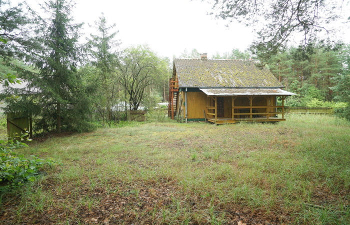 łomżyński, Zbójna, Kolonia Suchy Borek, Zielona enklawa w otulinie lasów