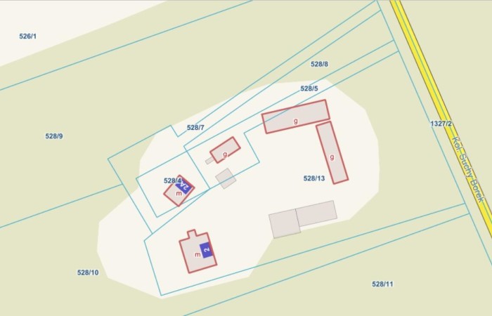 łomżyński, Zbójna, Kolonia Suchy Borek, Zielona enklawa w otulinie lasów