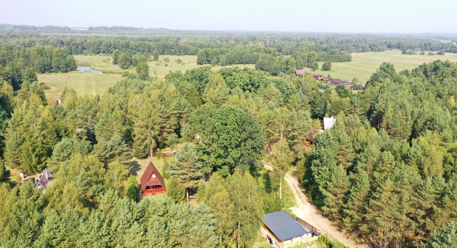 łomżyński, Nowogród, Baliki, Działka rekeacyjna w środku lasu blisko rzeki Baliki gm Nowogród