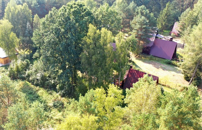 łomżyński, Nowogród, Baliki, Działka rekeacyjna w środku lasu blisko rzeki Baliki gm Nowogród