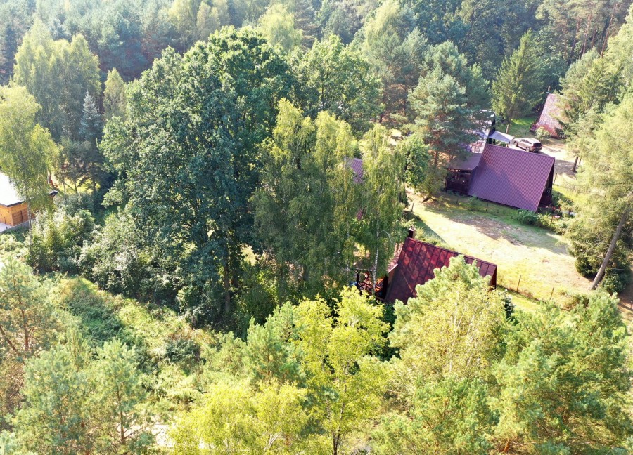 łomżyński, Nowogród, Baliki, Działka rekeacyjna w środku lasu blisko rzeki Baliki gm Nowogród