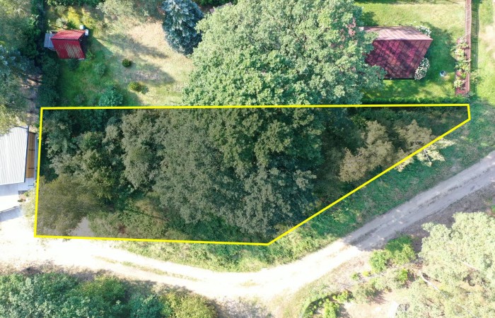 łomżyński, Nowogród, Baliki, Działka rekeacyjna w środku lasu blisko rzeki Baliki gm Nowogród