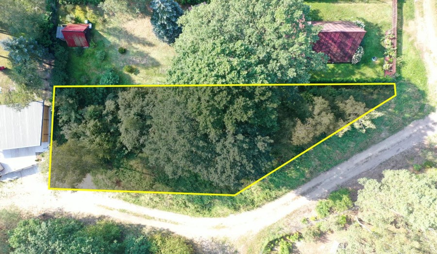 łomżyński, Nowogród, Baliki, Działka rekeacyjna w środku lasu blisko rzeki Baliki gm Nowogród