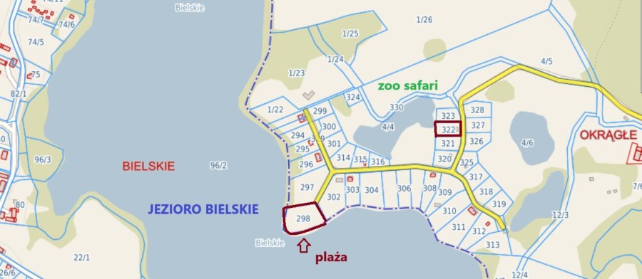 giżycki, Wydminy, Okrągłe, Nowoczesny dom do własnej aranżacji z widokiem na Jezioro Bielskie