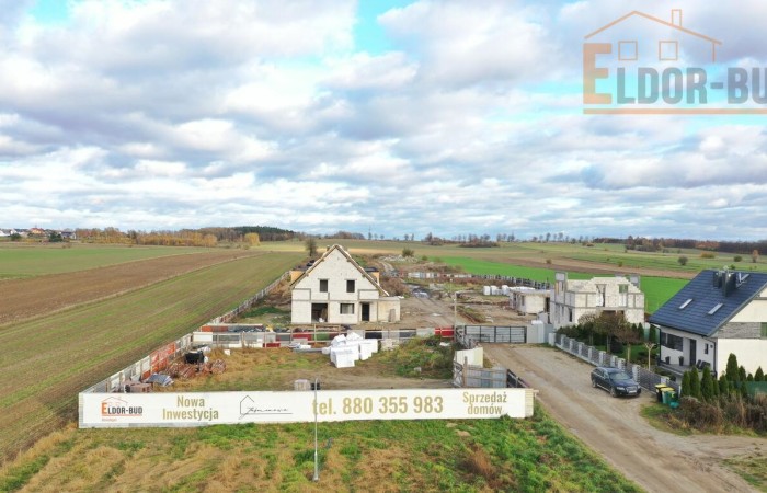 łomżyński, Łomża, Konarzyce, Jaśminowa, Przestronny dom z garażem blisko Łomży