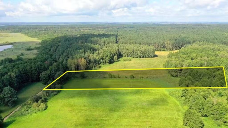 piski, Orzysz, Dziubiele, Działka rolna 1,54 ha Dziubiele gm Orzysz