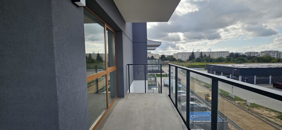 Łomża, ks. Jerzego Popiełuszki, Nowoczesne mieszkanie 51 m² z tarasem | Łomża, ul. Popiełuszki 4