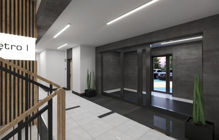 Łomża, ks. Jerzego Popiełuszki, Nowoczesne mieszkanie 51 m² z tarasem | Łomża, ul. Popiełuszki 4