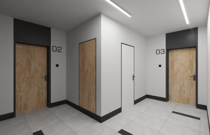 Łomża, ks. Jerzego Popiełuszki, Nowoczesne mieszkanie 51 m² z tarasem | Łomża, ul. Popiełuszki 4