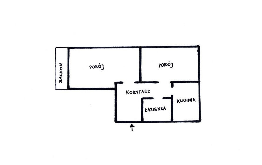 kolneński, Kolno, al. gen. Sikorskiego, Mieszkanie 2 pokojowe  w świetnej lokalizacji, gotowe do zamieszkania