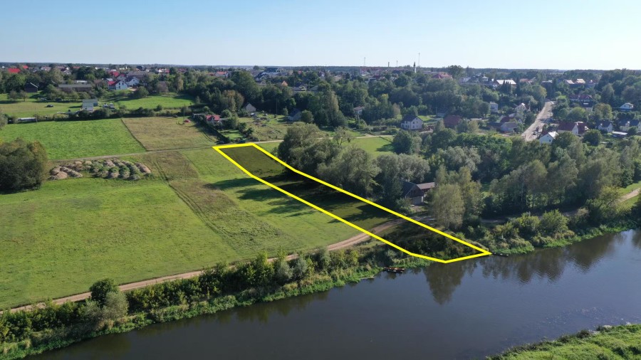 łomżyński, Nowogród, Śródpolna, Wyjątkowa działka nad Narwią