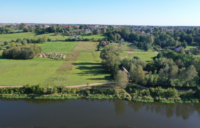łomżyński, Nowogród, Śródpolna, Wyjątkowa działka nad Narwią