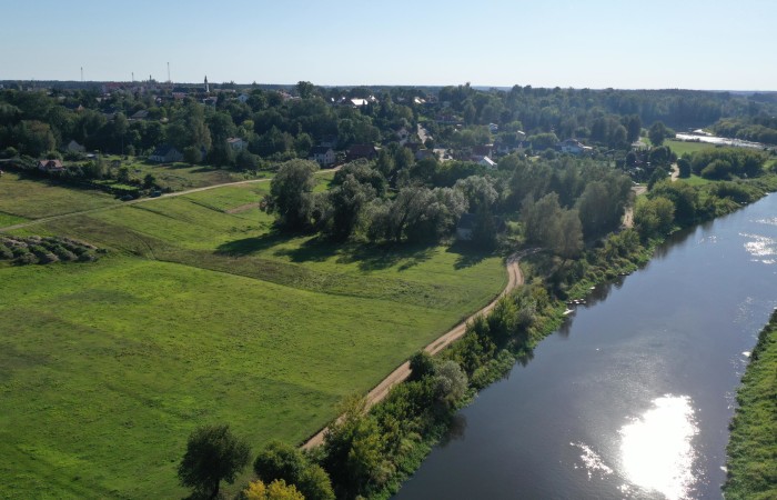 łomżyński, Nowogród, Śródpolna, Wyjątkowa działka nad Narwią