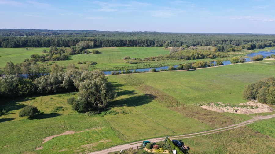 łomżyński, Nowogród, Śródpolna, Wyjątkowa działka nad Narwią