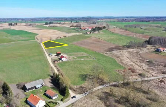 giżycki, Wydminy, Grądzkie, Działka bud. Grądzkie gm Wydminy