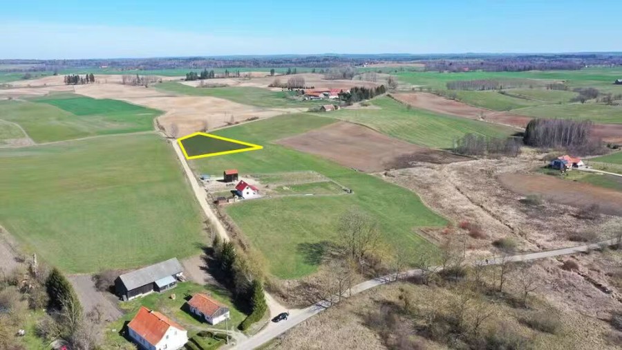 giżycki, Wydminy, Grądzkie, Działka bud. Grądzkie gm Wydminy