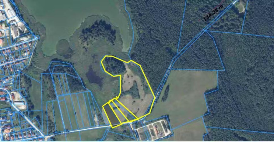 mrągowski, Piecki, Piecki działki budowlane z dostępem do wody