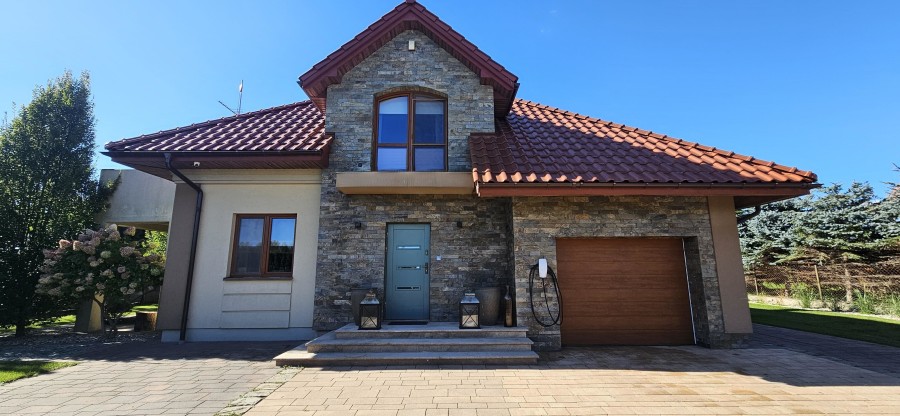 łomżyński, Łomża, Giełczyn, Wiklinowa, Oaza spokoju i luksusu - Twój nowy dom w Giełczynie, blisko Łomży!