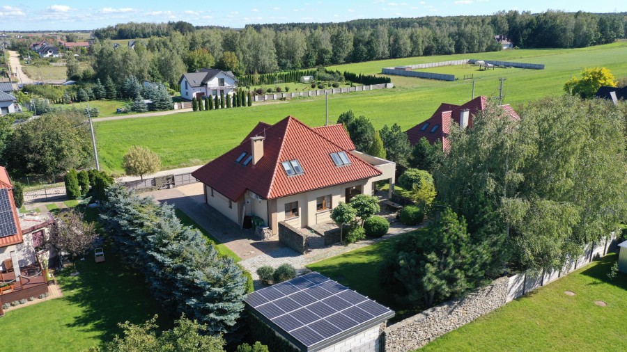 łomżyński, Łomża, Giełczyn, Wiklinowa, Oaza spokoju i luksusu - Twój nowy dom w Giełczynie, blisko Łomży!