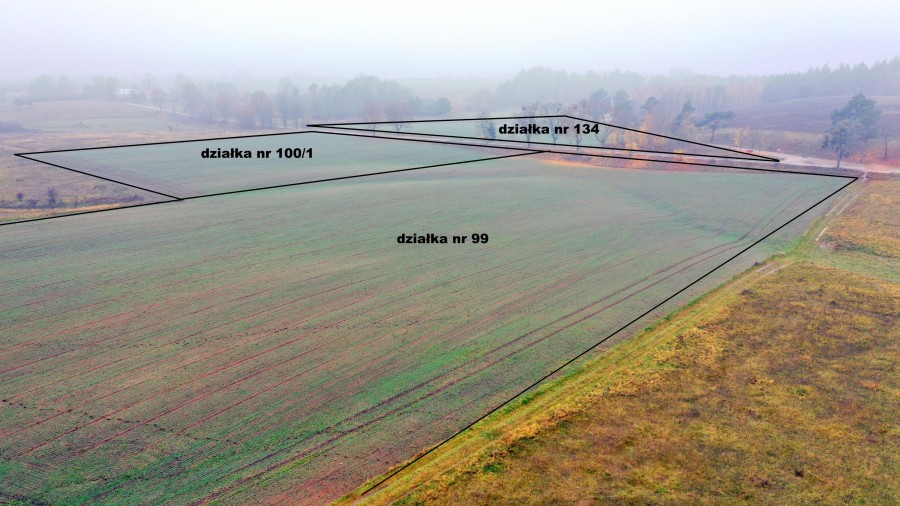 piski, Orzysz, Dziubiele, Działki rolne w świetnej lokalizacji
