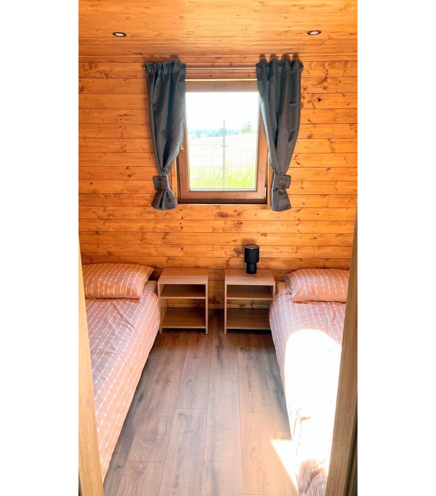 giżycki, Giżycko, Szczybały Giżyckie, Sprzedam działkę bud. z całorocznym domkiem rekreacyjnym Szczybały Giżyckie